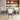 5Pcs Modern Counter Height&Faux Marble Dining Set with 4 Upholstered Chairs