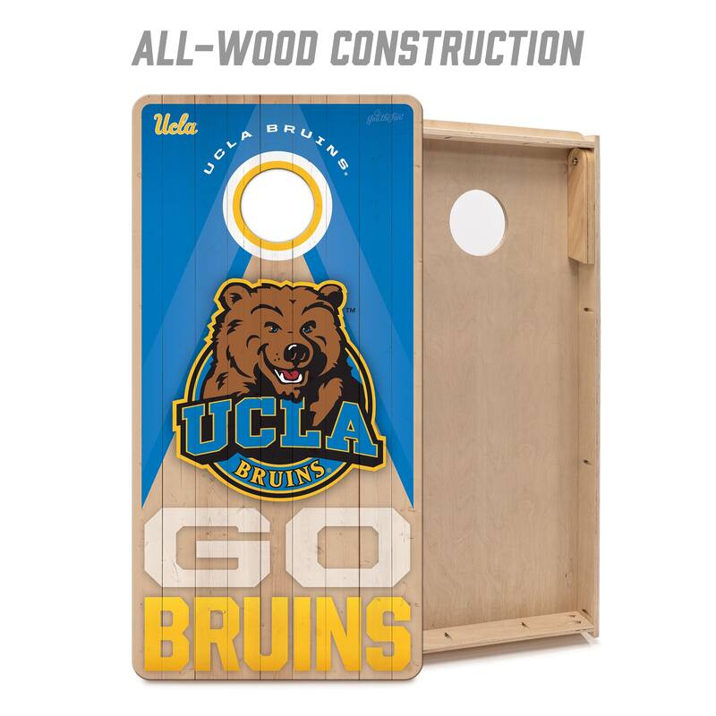 UCLA Bruins NCAA 2x4 Professional Cornhole Board Set