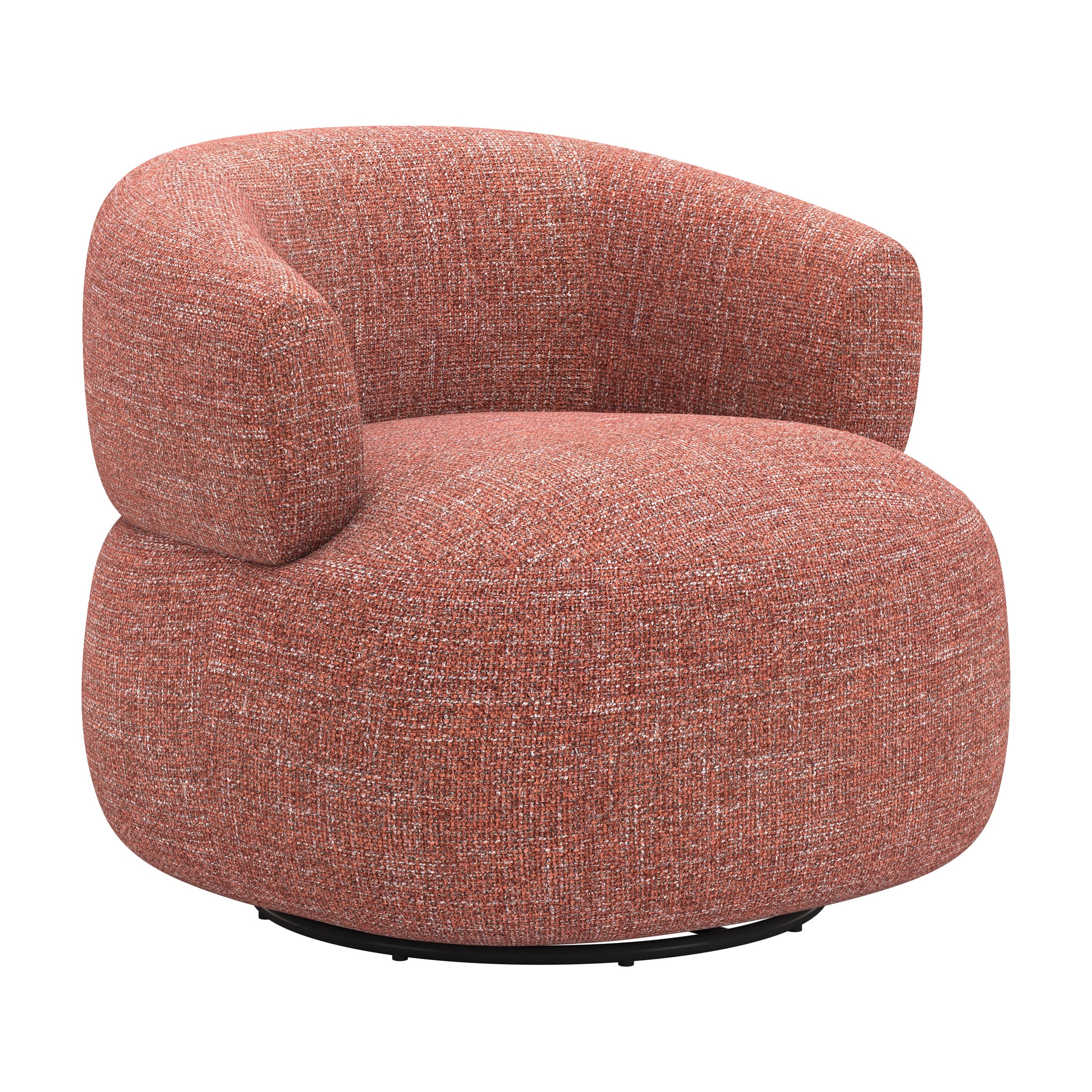 Venezia Swivel Chair Brown