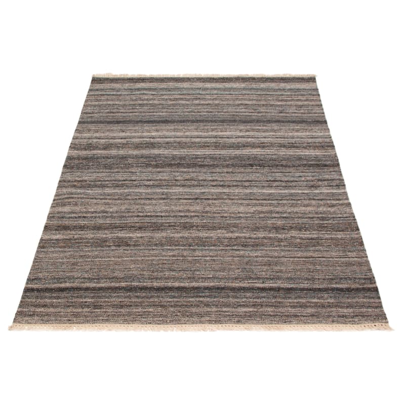 Boho Grey Kilim 5'4" x 7'8" - 5'4 x 7'8