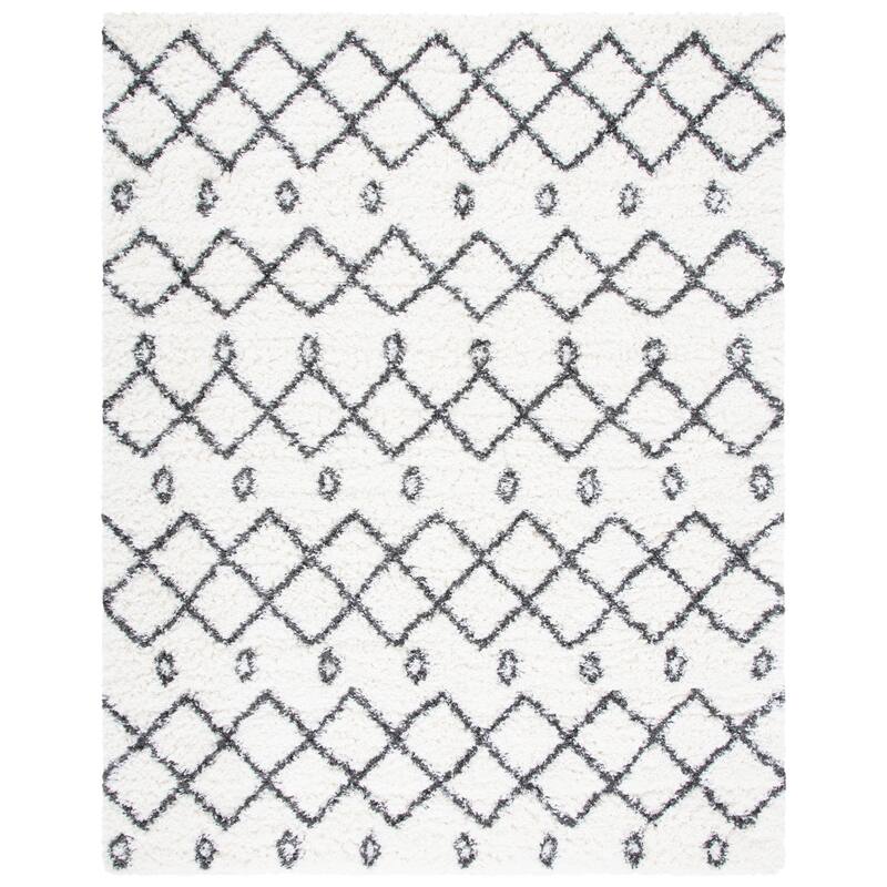 SAFAVIEH Handmade Flokati Theresie Shag Solid Polyester Rug