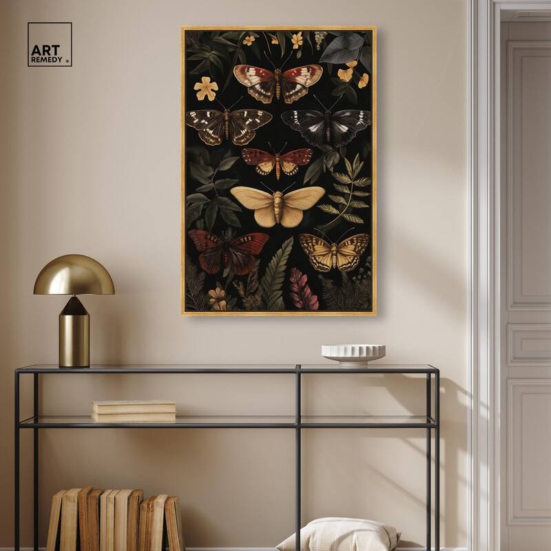 Winged Visitors III Canvas by Art Remedy
