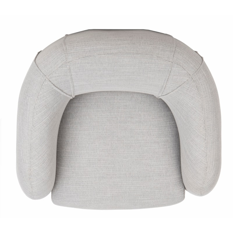 SAFAVIEH Couture Griseldis Stone Polyester Blend Accent Chair - 33" W x 30" D x 29" H - 33Wx30Dx29H