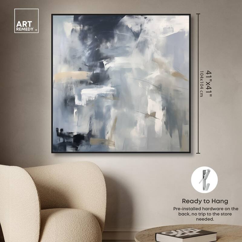 Pulse of the Storm I Canvas by Art Remedy