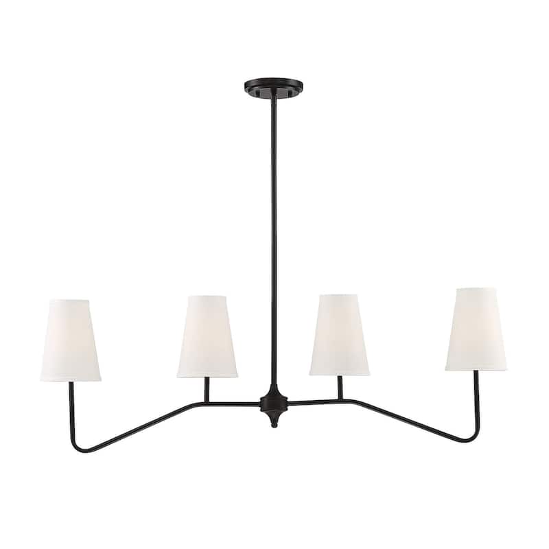 Meridian M10078 4-Light Linear Chandelier