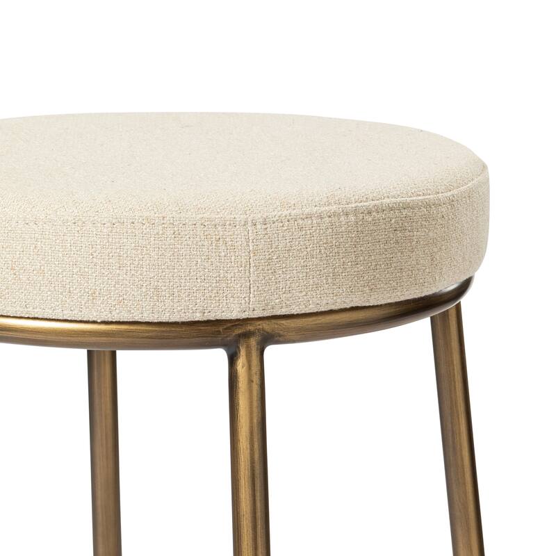 Maven Lane Stella Metal Kitchen Dining Stool