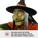 preview thumbnail 7 of 17, Haunted Hill Farm Gretel and Hildie the Wicked Cauldron Witches, Premium Talking Halloween Animatronic, Plug-In