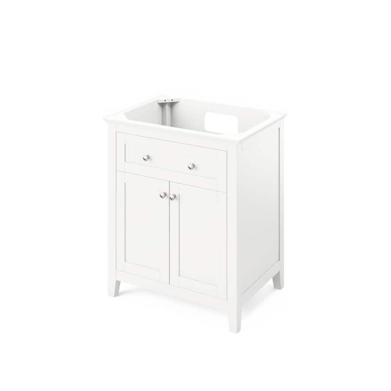 Jeffrey Alexander VN2CHA-30-NT Chatham 30" Single Free Standing Vanity - White