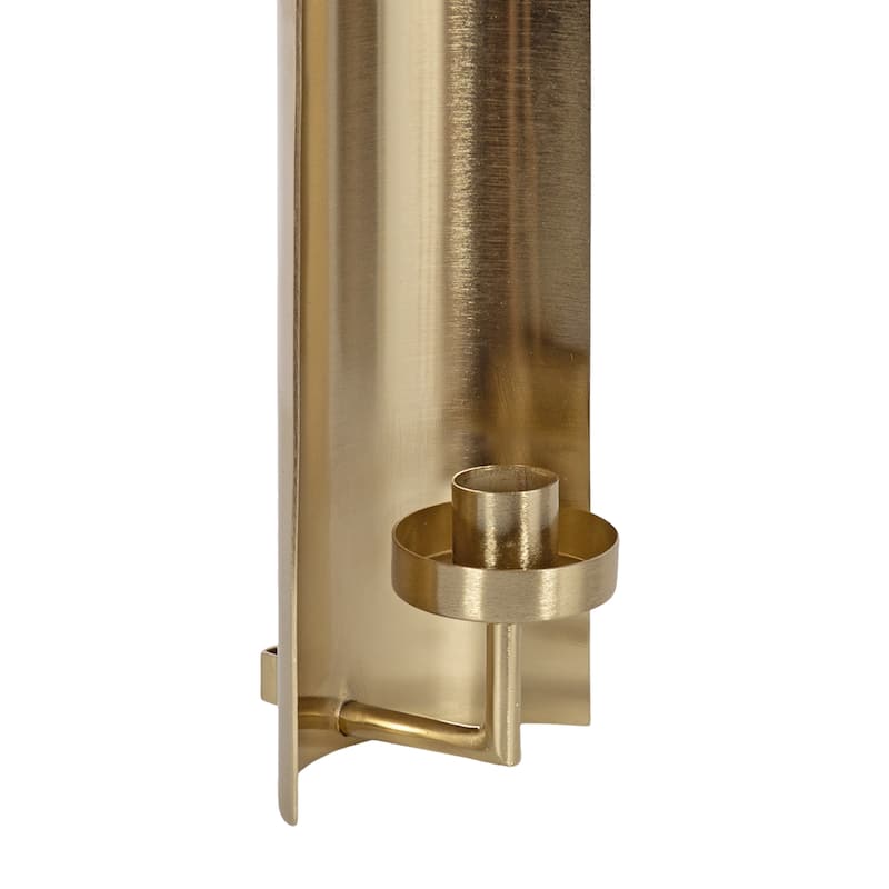 Kate and Laurel Taybron Metal Taper Wall Sconce