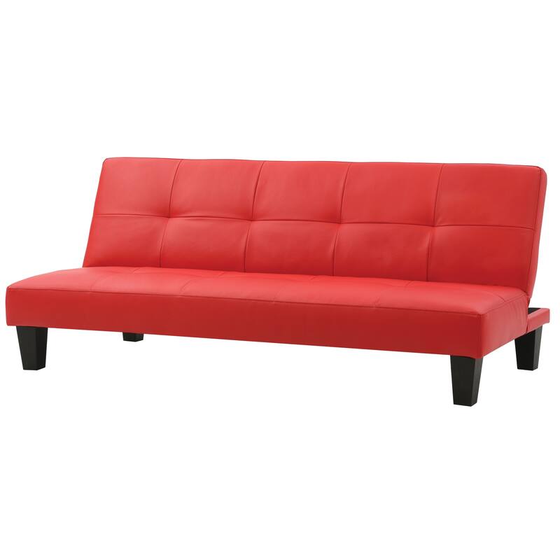 Alan Faux Leather Sofa Bed