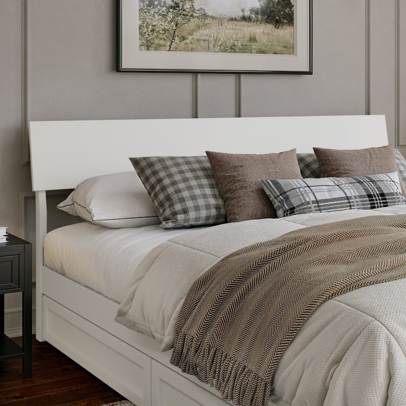 Norla Wood Platform Bed with Storage Drawers