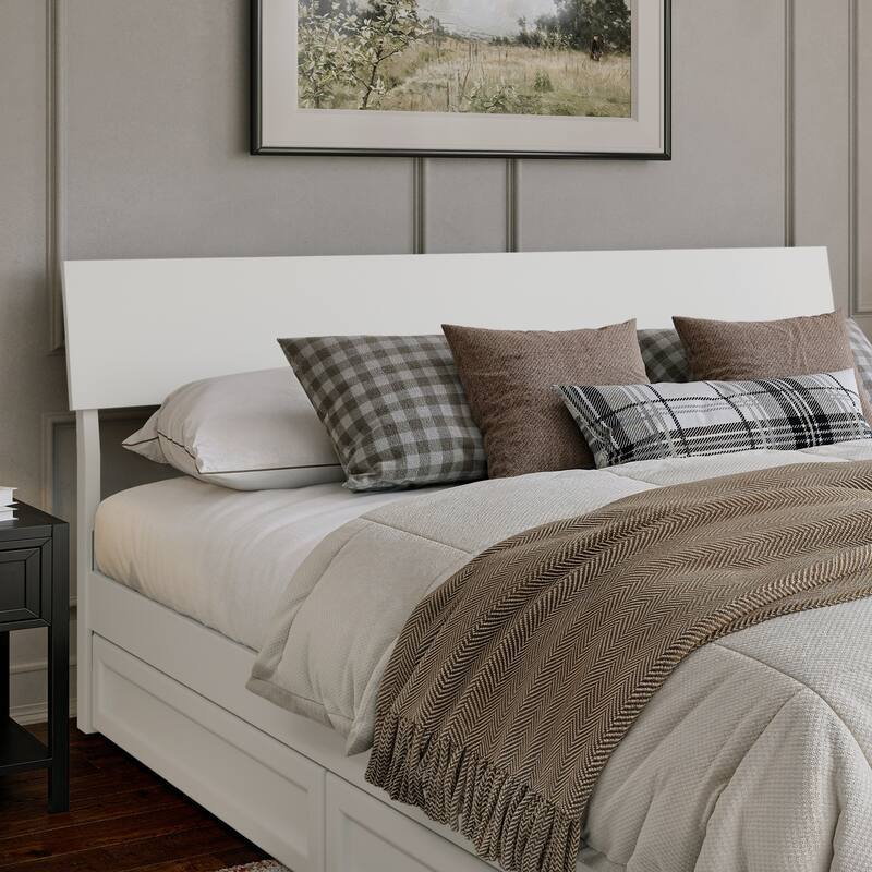 Norla Wood Platform Bed with Trundle