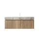 preview thumbnail 17 of 17, GDFStudio - Muri Modern 48" Floating Bathroom Vanity with Basin, Sintered Stone Countertop, Drawer & Double Doors, NO Faucet