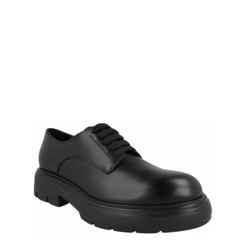 Ferragamo Devis Leather Derby Shoes