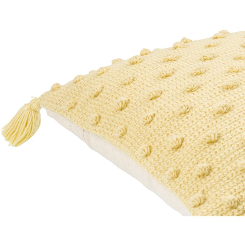 Artistic Weavers Kalae Crochet Pom Throw Pillow with Tassels