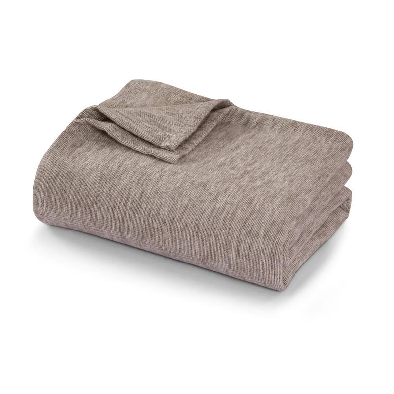 German Yarn Dyed All Seasons Cotton Silk Oversized Blanket