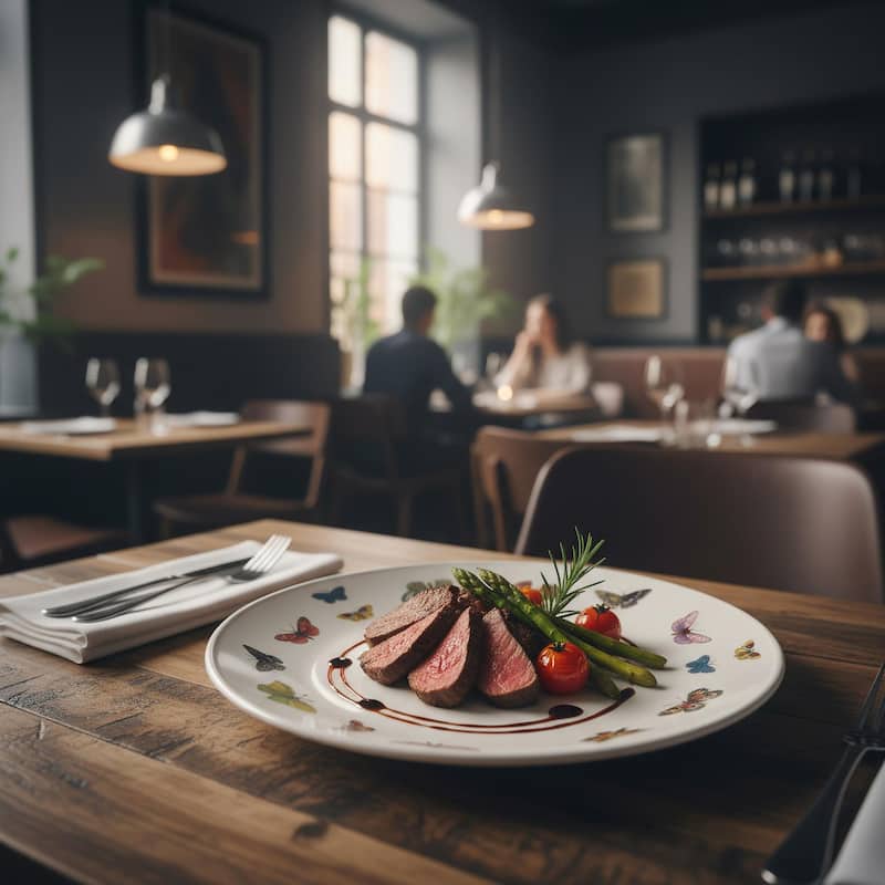 Portmeirion Botanic Garden Set of 4 Harmony Salad Plates - 8.5" D