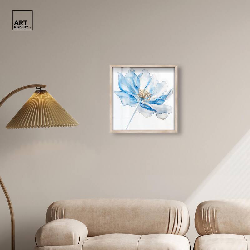 Glacier Ghost Blossom Shadowbox by Art Remedy