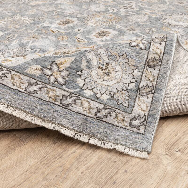 Style Haven Marley Distressed Vintage Fringed Area Rug