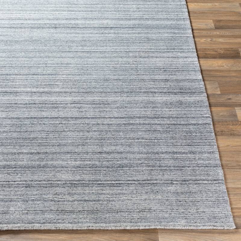Belmont Handmade Heathered Wool Blend Area Rug