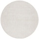 preview thumbnail 48 of 54, SAFAVIEH Handmade Himalaya Mayyadah Solid Wool Rug 6' Round - Light Grey - Round