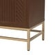 preview thumbnail 16 of 23, Sideboard Cabinet Credenza Console Storage Cabinet Dining Buffet Table w4 Doors & Adjustable Shelves for Living Room Entrance