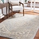preview thumbnail 2 of 10, SAFAVIEH Handmade Metro Jurrina Oriental Wool Rug 3' x 5' - Light Grey/Ivory - Rectangle