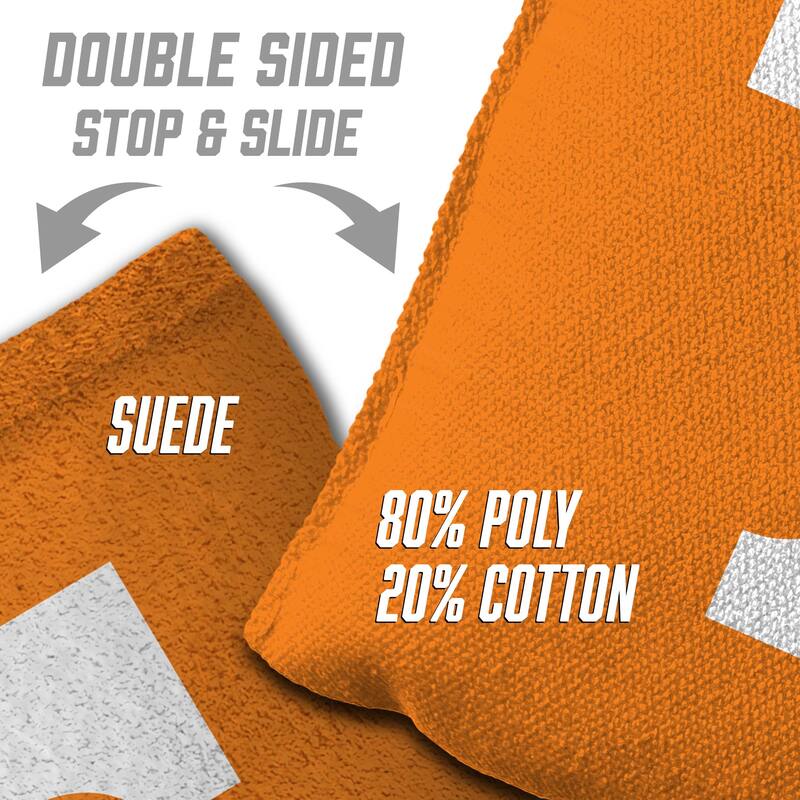 Tennessee Volunteers NCAA Dual Sided Pro Stop & Slide Cornhole Bags
