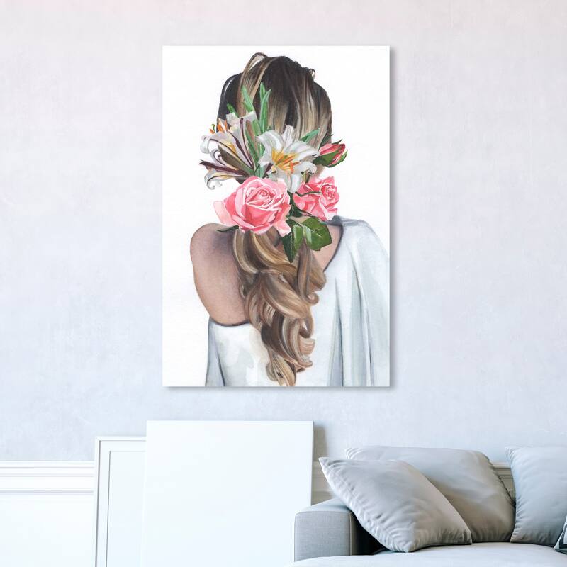 Wynwood Studio Fashion and Glam Get into it White and Traditional Wall Art Canvas Print - 45 x 30