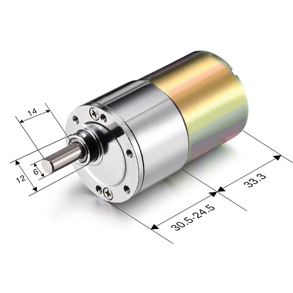 12V DC 15RPM High Torque Gear Box Electric Motor New