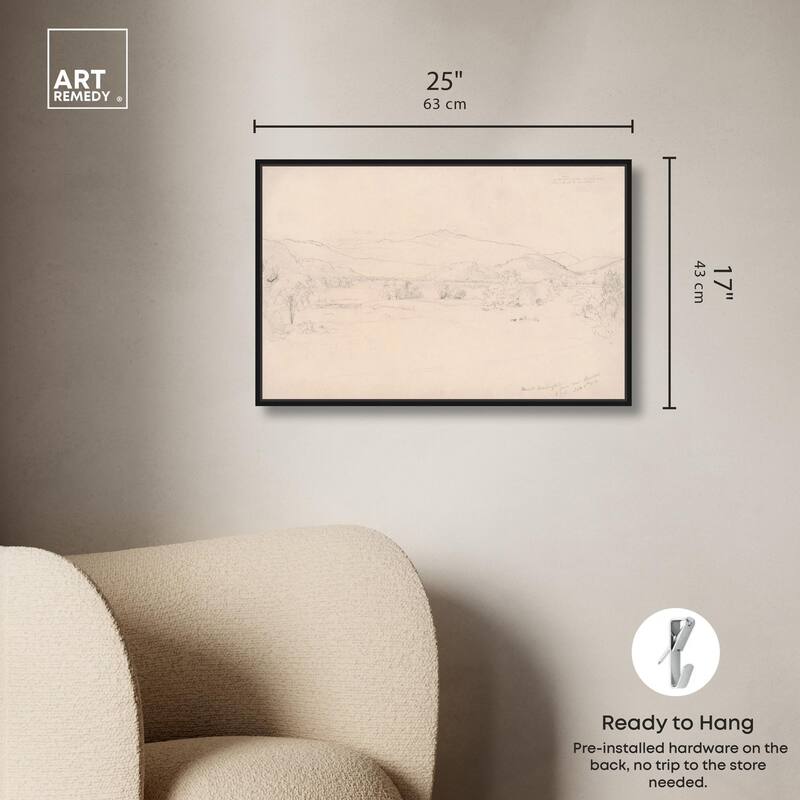 Study for View Mt. Washington Canvas by Art Remedy