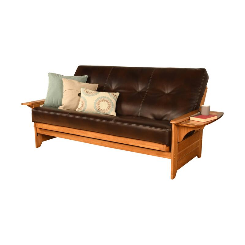 Somette Phoenix Butternut Futon Set with Mattress