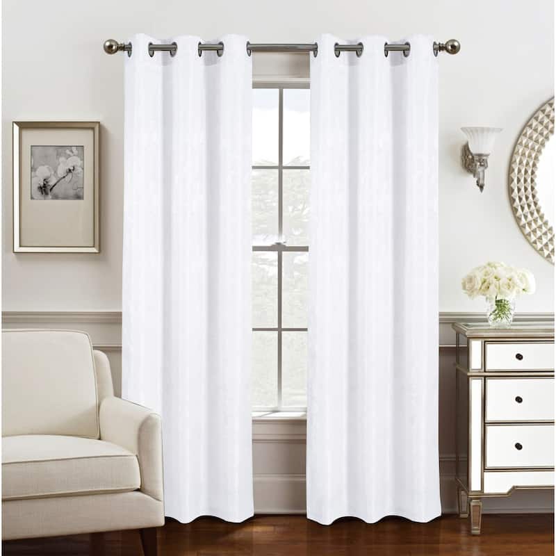 Roxy Two Tone Jacquard Grommet Panel 90"
