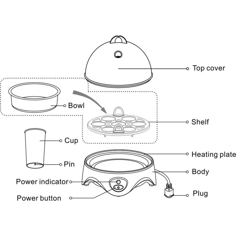 dbtech egg cooker