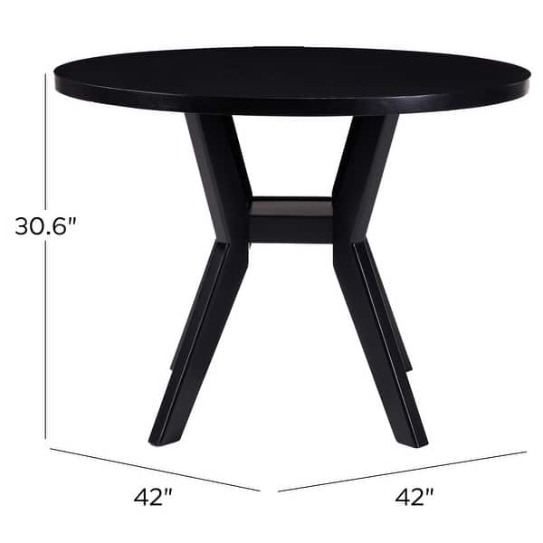dimension image slide 1 of 2, 42" Solid Wood Dining Table