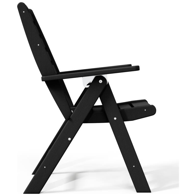 Coastline Patio Folding Highback Dining Chair Set of 2