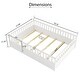 preview thumbnail 7 of 14, Full size Floor bed, integral construction with super high security barrier, door, children's floor bed frame, Montessori