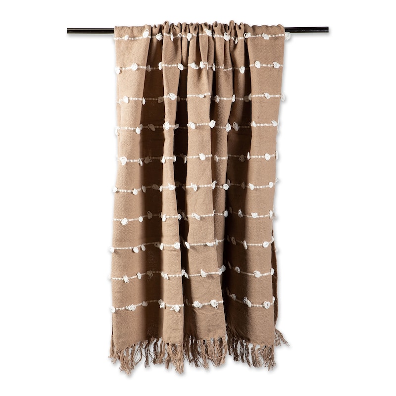 DII Woven Loop Throw