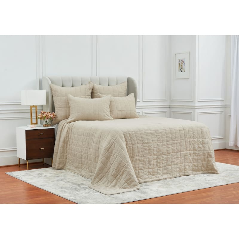 Odine Natural King Quilt