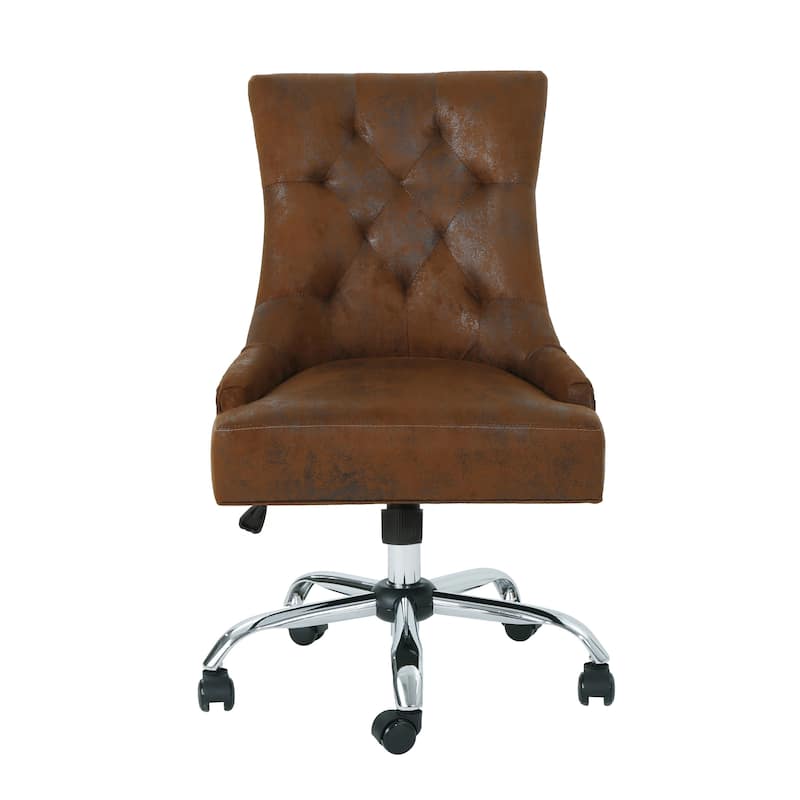 Americo Contemporary Tufted Office Chair by Christopher Knight Home