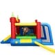 preview thumbnail 8 of 10, Inflatable Bounce House Kids Slide Jumping Castle without Blower - 149.5" x 120" x 84.5" (L x W x H)