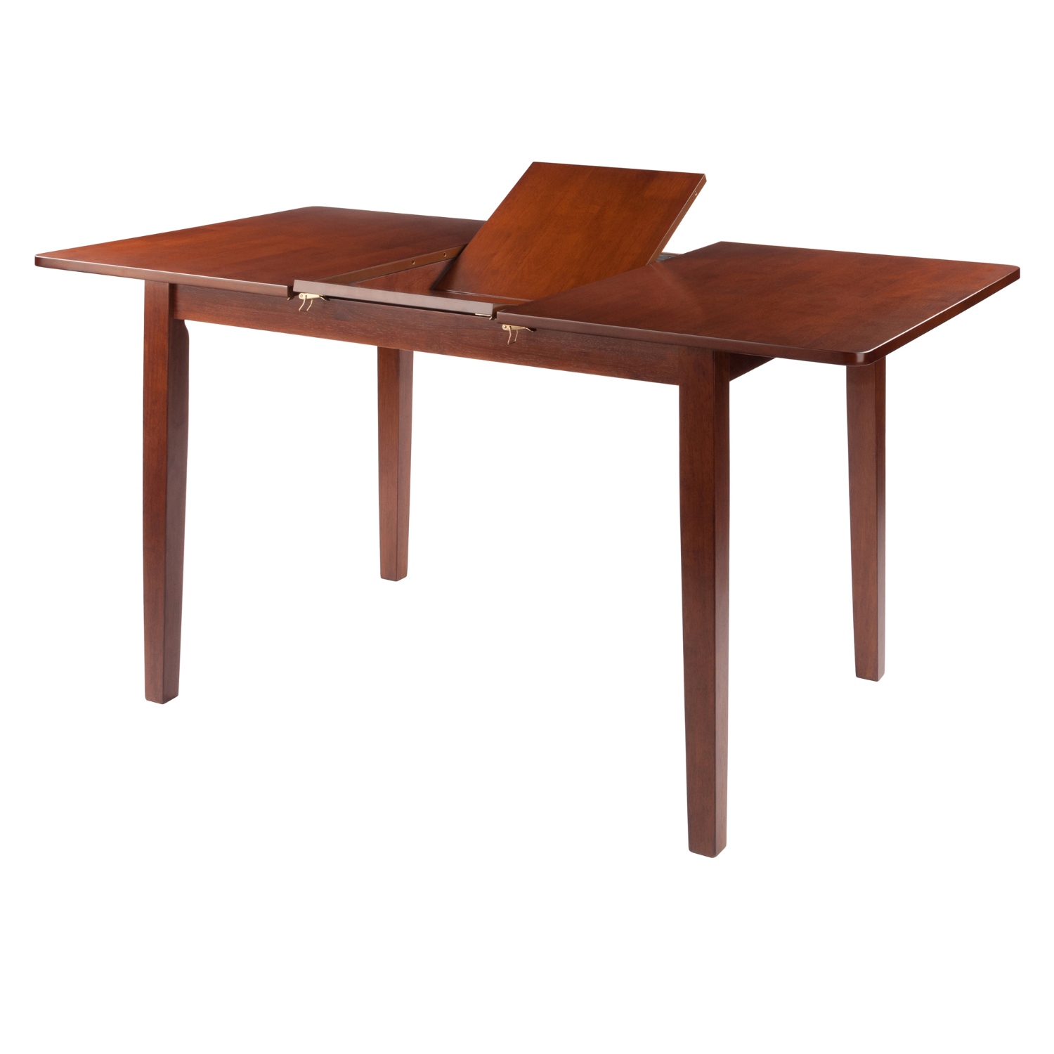 Self storing shop expandable dining table