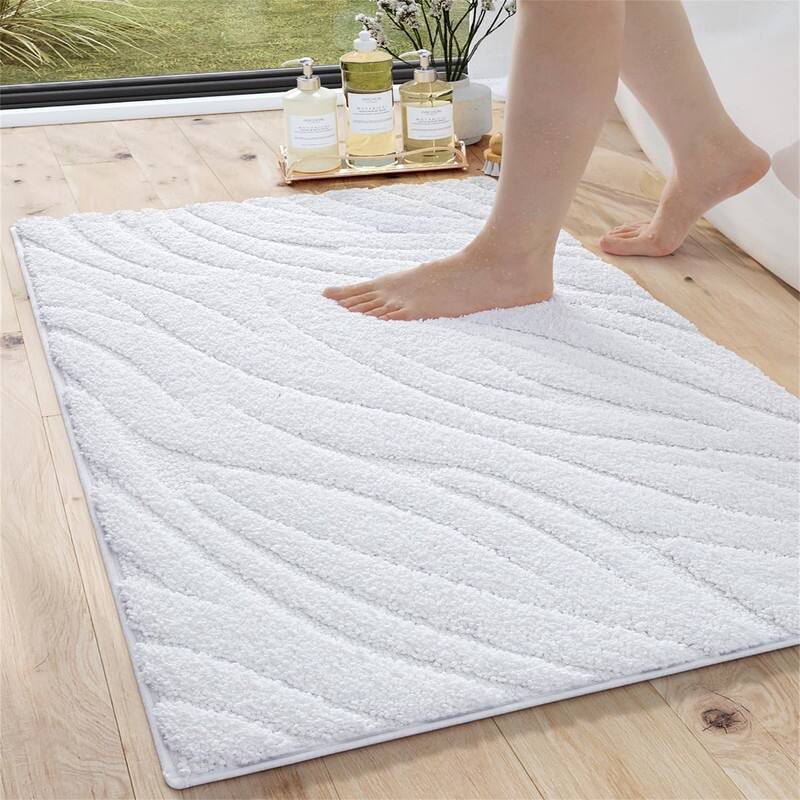 Bathroom Rugs - White