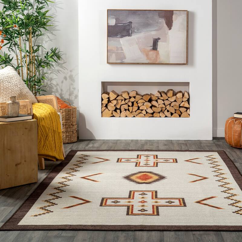 Nuloom Colbie SpinClean Tribal Machine Washable Area Rug