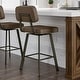 preview thumbnail 20 of 37, Amisco Clarkson Swivel Counter Stool