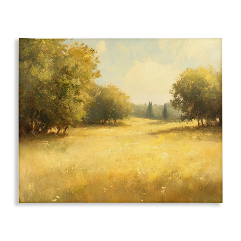 Stupell Calming Countryside Nature Canvas Wall Art Design By Petal Prints Design - 30 x 24