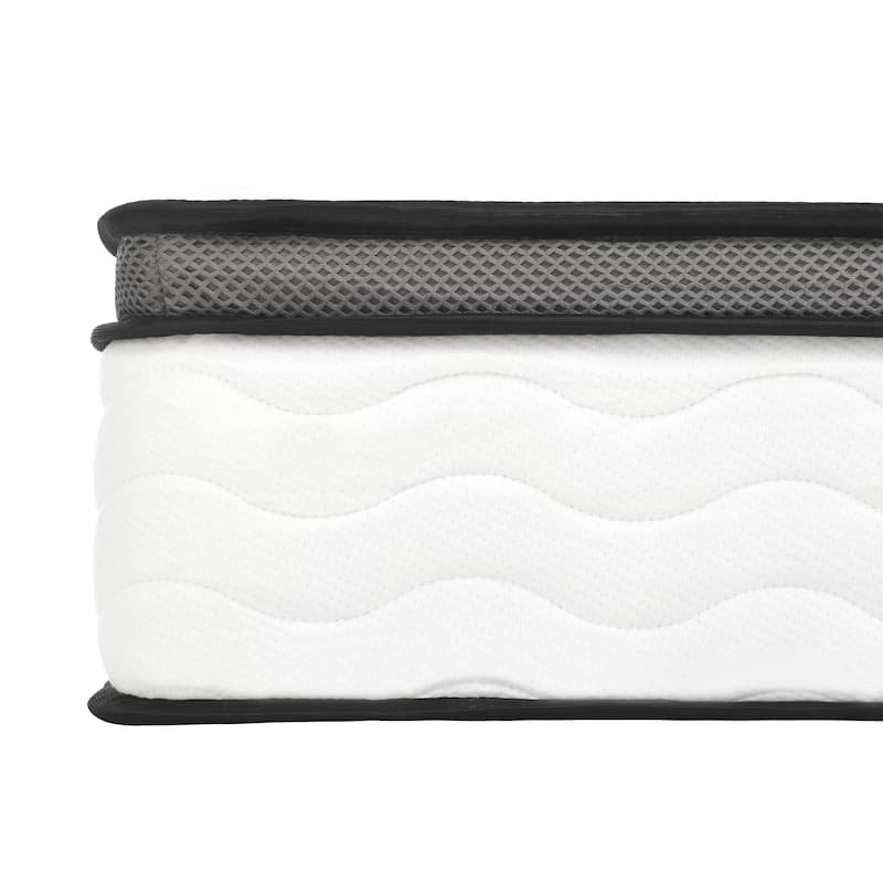 Full Mattress, 12 Inch Full Hybrid Mattress in a Box,Individually Wrapped Pocket Coils Innerspring Mattress, Medium Firm