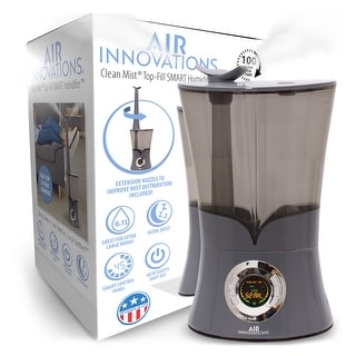 Air Innovations Ultrasonic Cool Mist Aromatherapy Digital Humidifier ...
