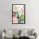 preview thumbnail 9 of 13, iCanvas "Hibiscus & Hummingbird II" by Jennifer Paxton Parker Framed