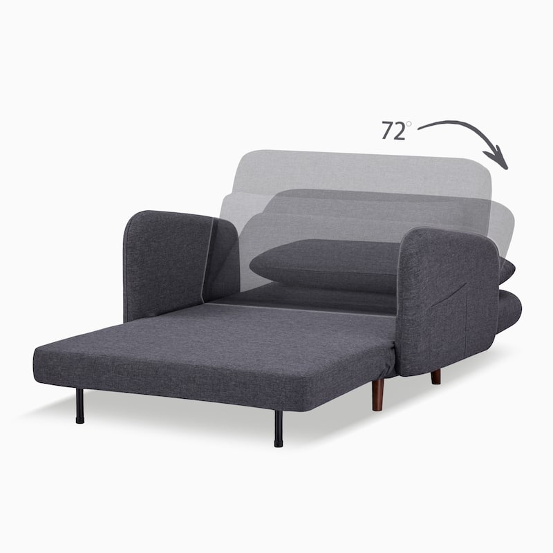 Artdeco Home - Boston & Cypress Convertible Futon Chair